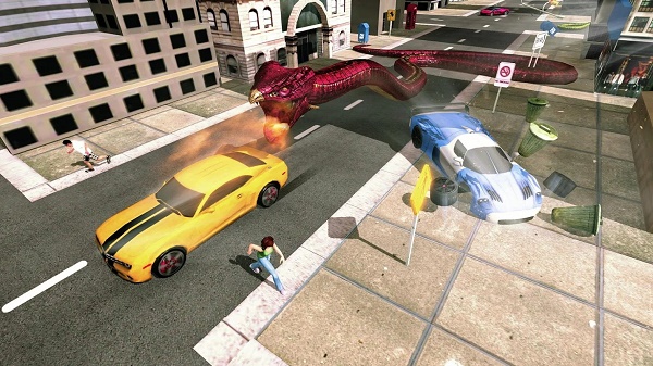 蟒蛇襲擊城市(WildAnacondaSnakeSimulator)