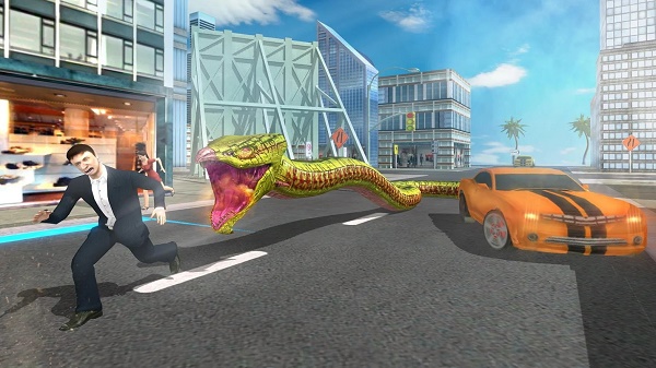 蟒蛇襲擊城市(WildAnacondaSnakeSimulator)
