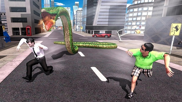 蟒蛇襲擊城市(WildAnacondaSnakeSimulator)
