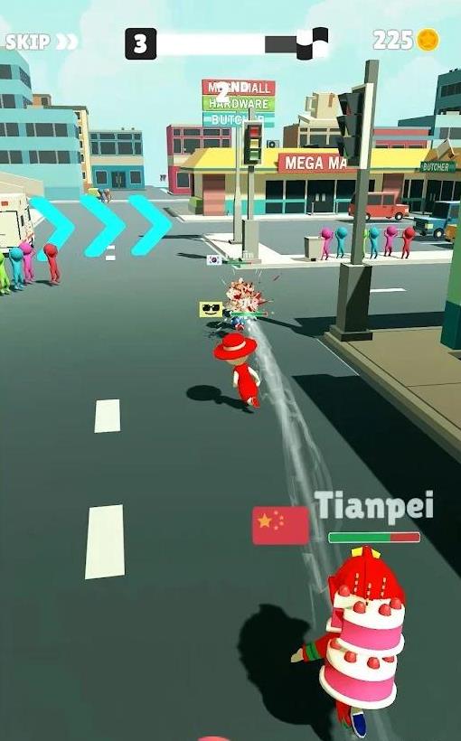淘氣賽跑(naughty run)