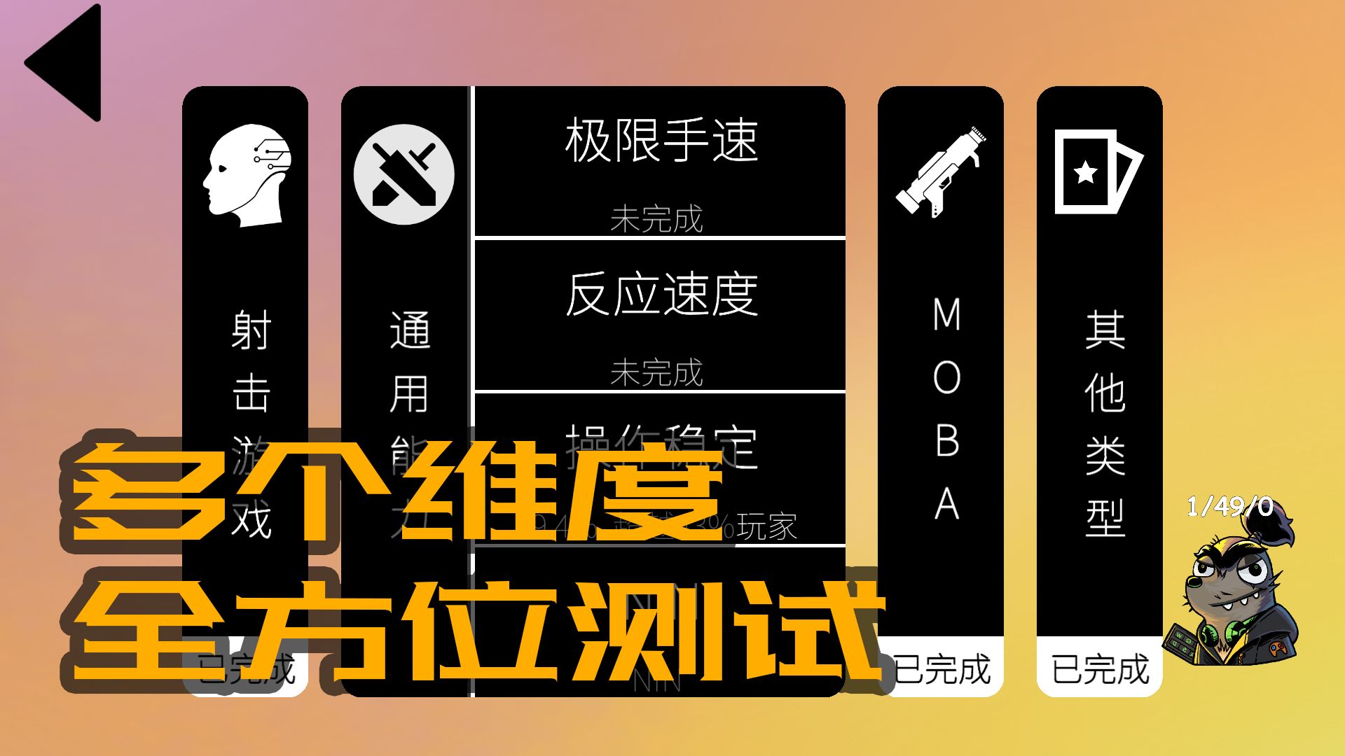 我的游戲天賦