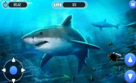 白鲨攻击任务3D(White Shark Attack Mission 3D)