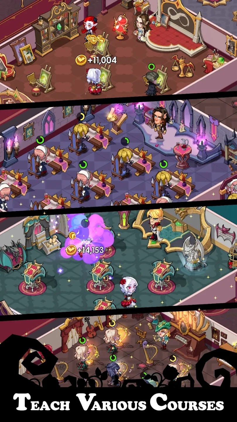 闲置吸血鬼暮光学校(Idle Vampire Twilight School)