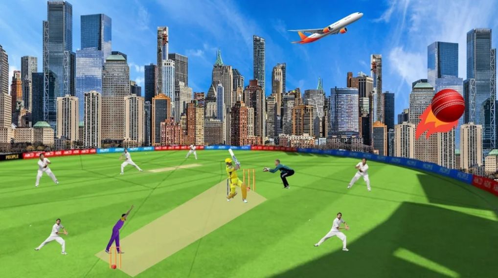 板球联赛战争(Cricket league 3d game)