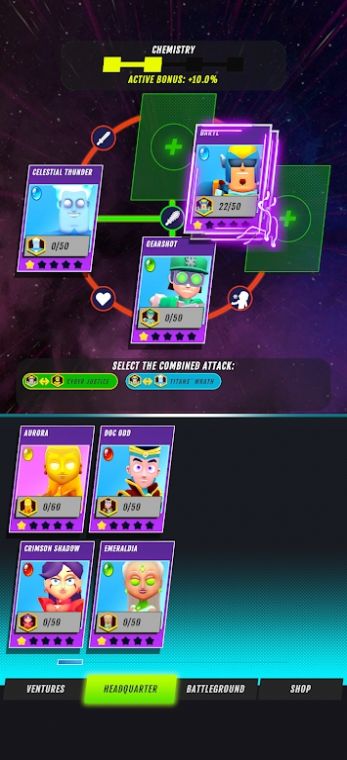 超级英雄邪恶之战(Superheroes Idle RPG)