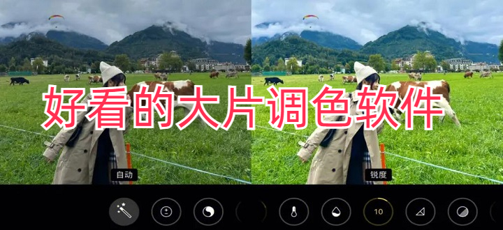 好看的大片调色软件