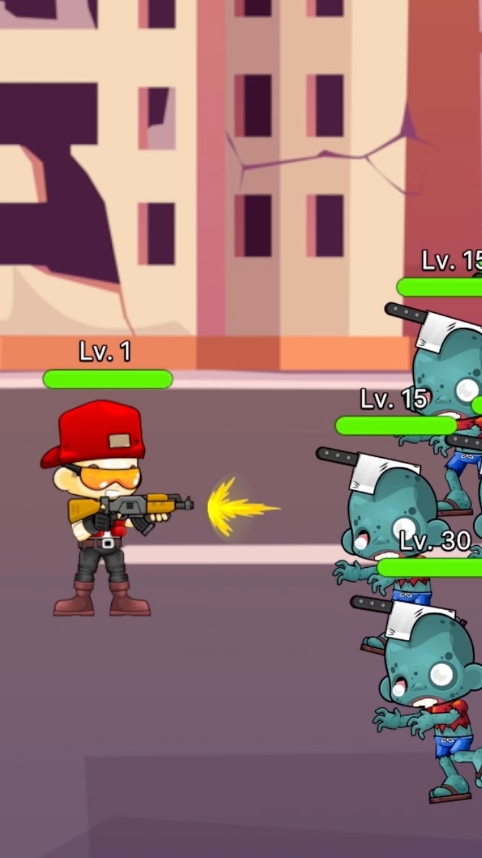 僵尸生存RPG战争(Idle Zombie Survival)