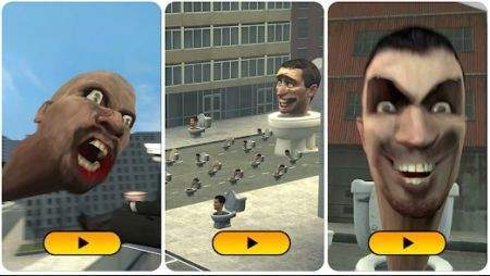 圣诞老人马桶头(Santa Toilet Head)