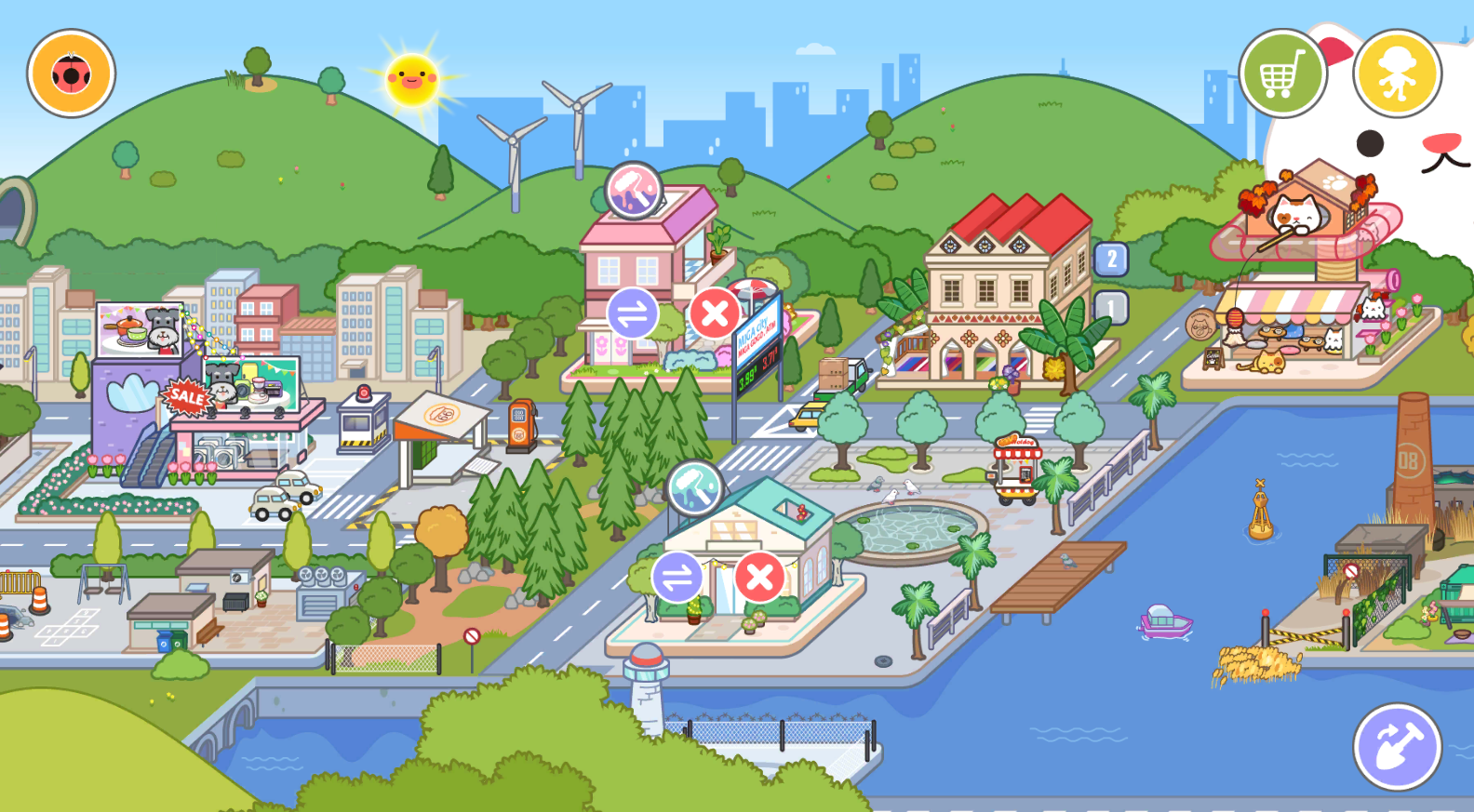 米加小镇世界最新版破解版无广告(Miga Town My World)