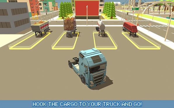 像素卡車城市運(yùn)輸(Blocky Truck Urban Transport)