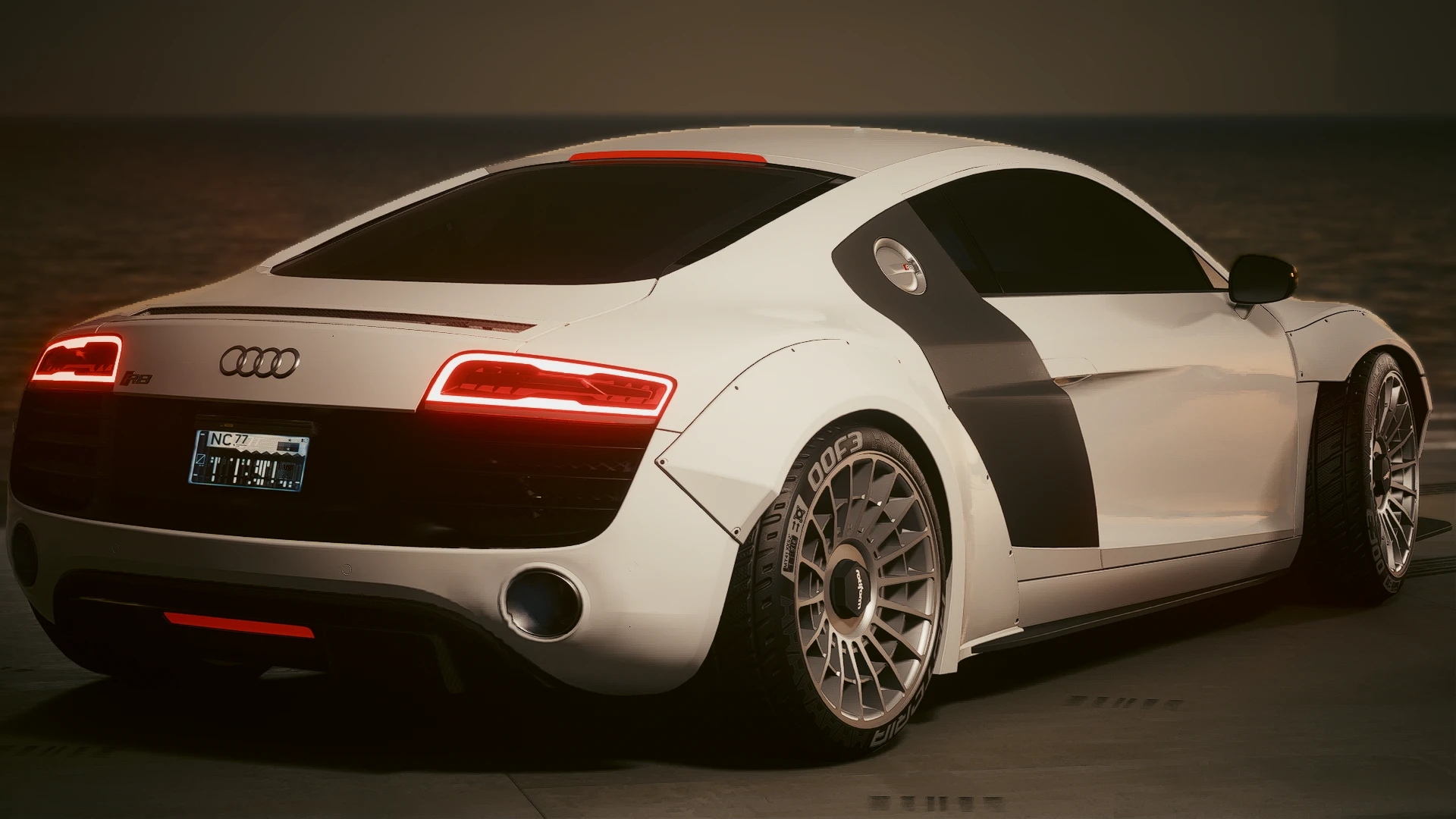 賽博朋克2077奧迪R8車輛MOD