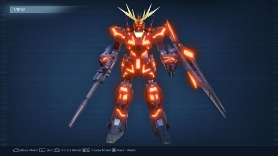 裝甲核心6境界天火RX-0獨(dú)角獸高達(dá)02女妖MOD