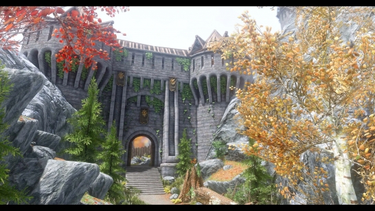 上古卷軸5天際重制版JK黎明守衛(wèi)城堡美化MOD