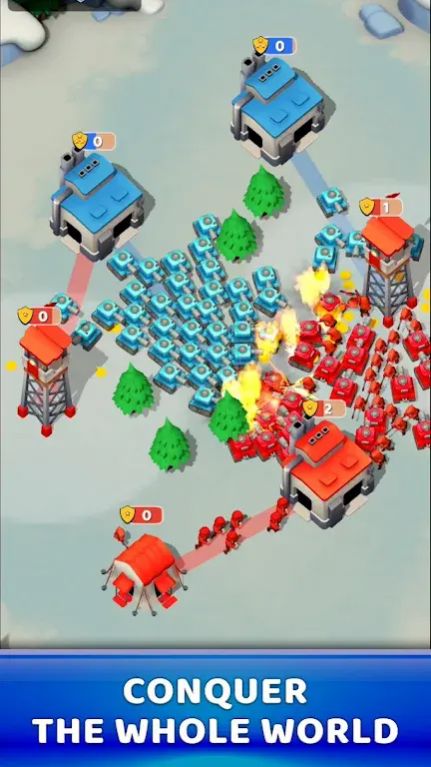 征服塔戰(zhàn)爭與接管(Top Tower)
