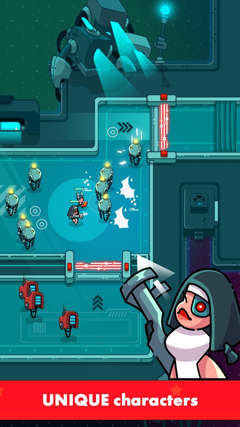 碰撞机器人太空射手(Space Squad: Crash Robots)