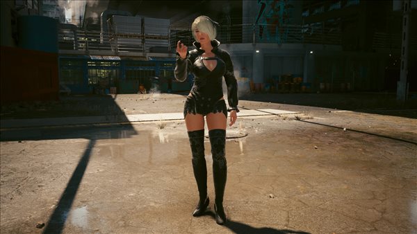 赛博朋克2077尼尔2B服装MOD