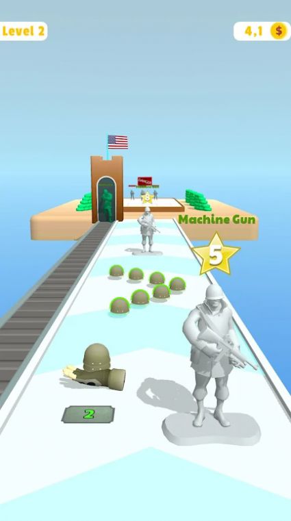 戰(zhàn)斗合并士兵跑酷(Battle Merge Run 3D)