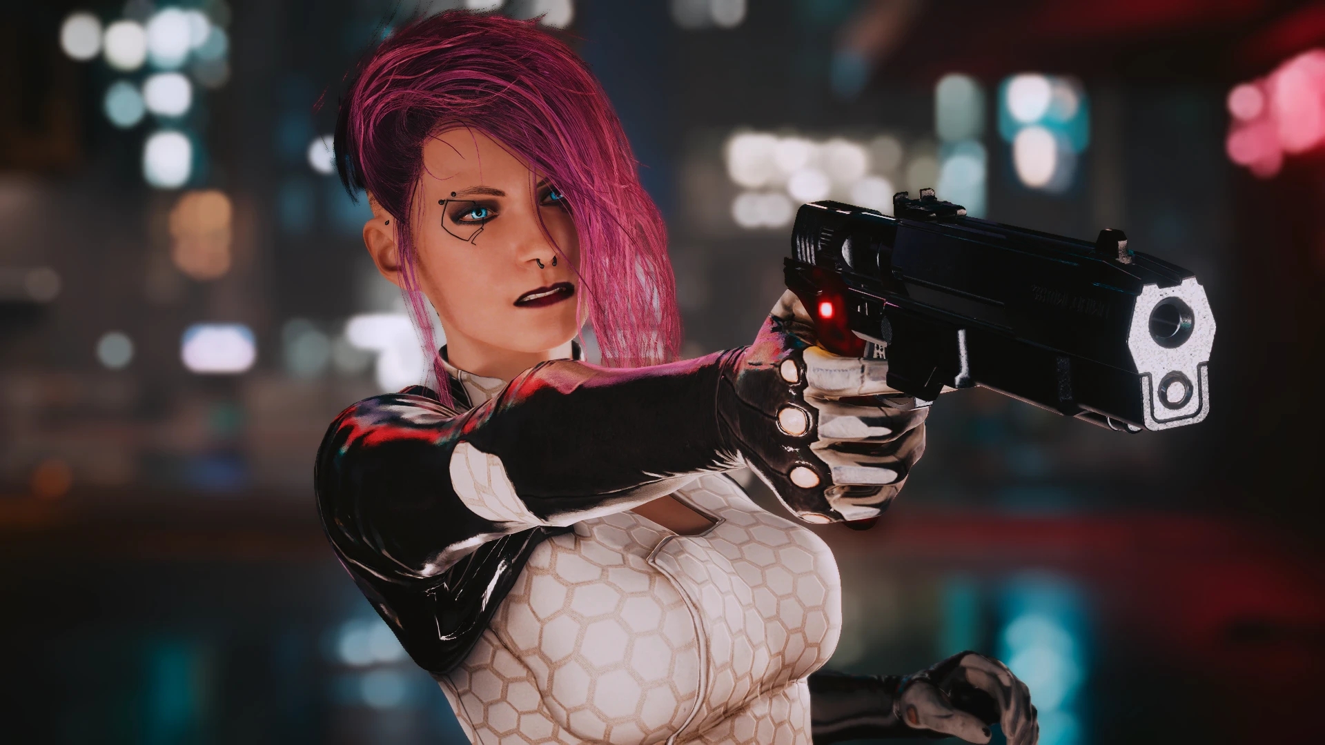 赛博朋克2077质量效应米兰达服饰MOD