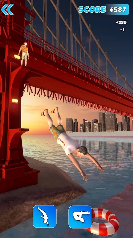 后空翻跳水大師(Back Flip Diving Games)