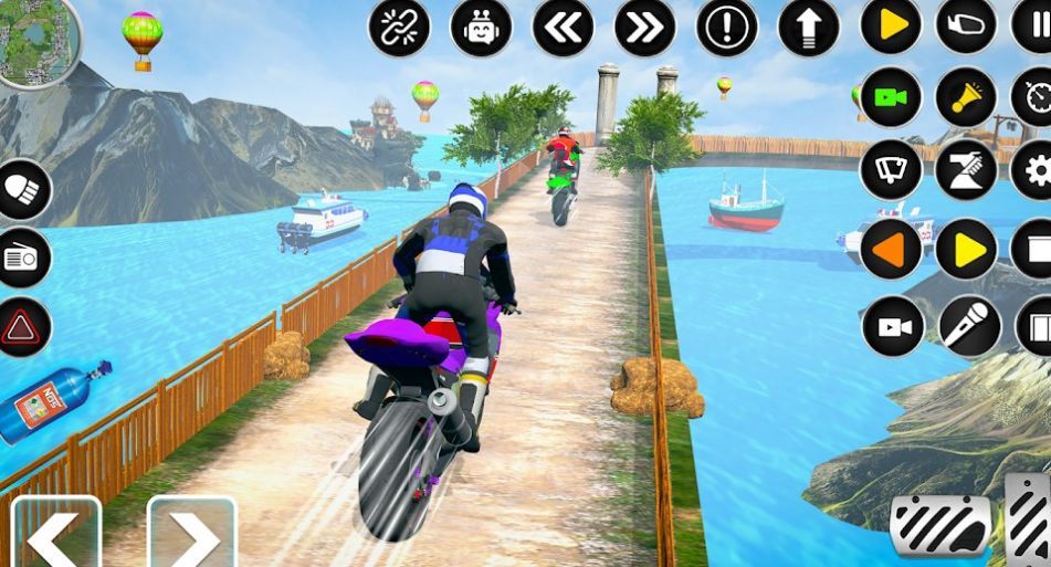 極限自行車行駛特技表演(Extreme bike Game)