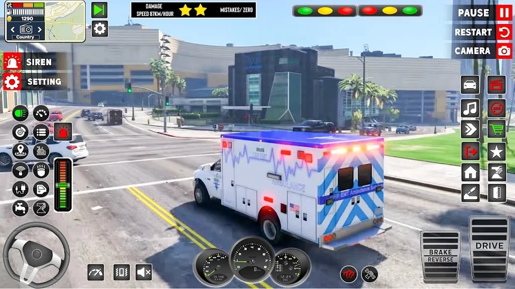 US紧急救护车3D(US Emergency Ambulance Game 3D)
