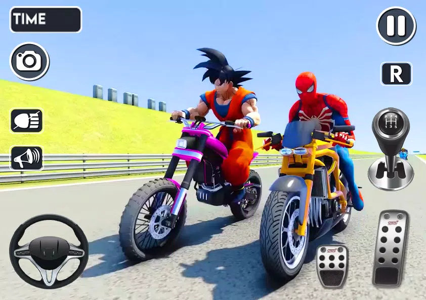 蜘蛛自行车特技赛(Spider Tricky Bike Stunt Race)