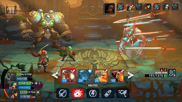 战神夜袭内置菜单(BattleChasers: Nightwar)