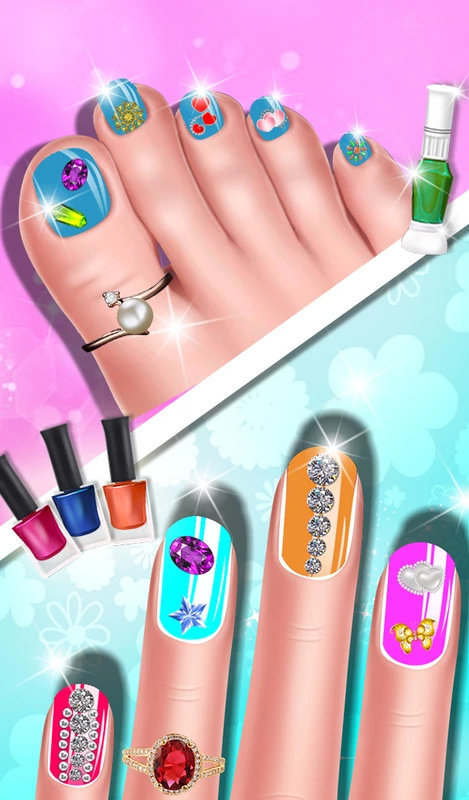 時(shí)尚娃娃美甲沙龍(Fashion Doll Nail Art Salon)