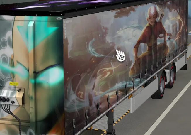 歐洲卡車模擬2卡車皮膚包MOD