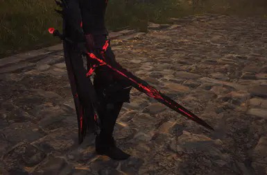 最終幻想16藍眼睛黑色服裝克萊夫MOD