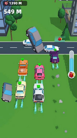 車隊(duì)沖鋒賽(Fleet Crossy 3D)