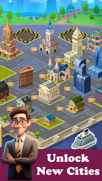 城市合并大亨(Idle City Merge Tycoon)
