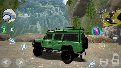 越野Jeep4x4SUV驾驶(offroad SUV jeep 4x4 driving)