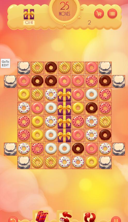 甜甜圈比赛3(Donuts Match 3)