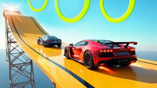 巨型坡道GT汽车特技竞速