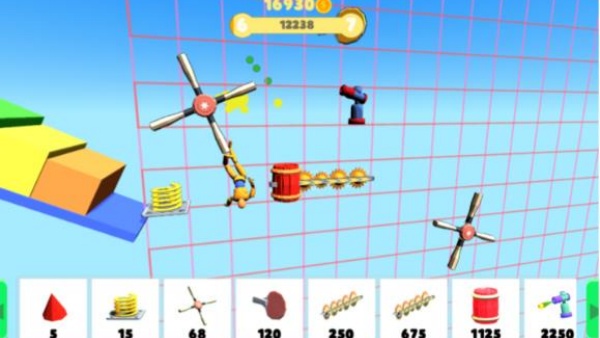 布娃娃破坏游乐场