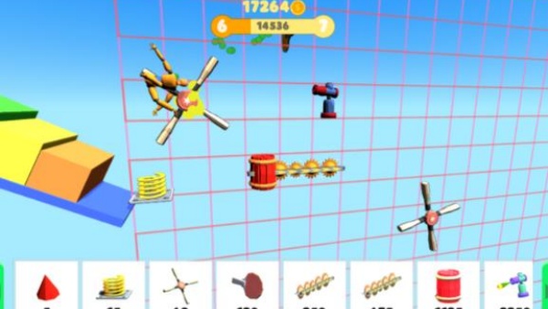 布娃娃破坏游乐场