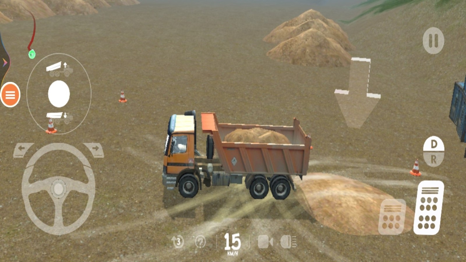 真实挖掘机模拟器