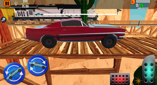 3D极限汽车特技(Impossible Car Stunt Game 3D)