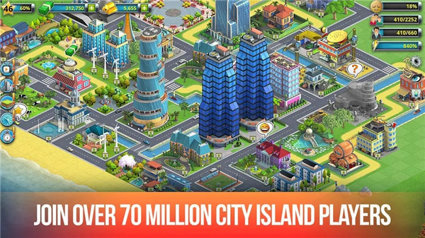 城市岛屿2建筑故事最新版本(City Island 2 Building Story)