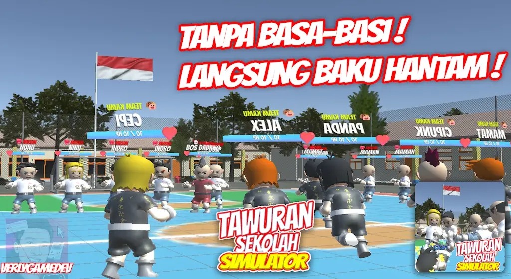 校园对抗模拟器(TawuranSekolahSimulator)