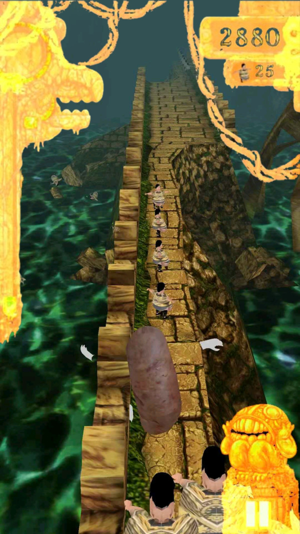 兄弟一起向前冲