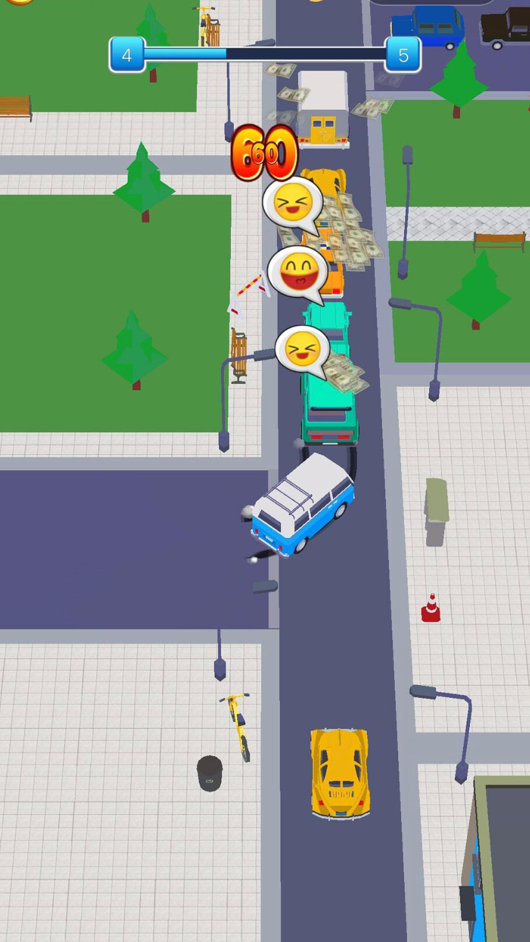 跑酷车神卡通竞速