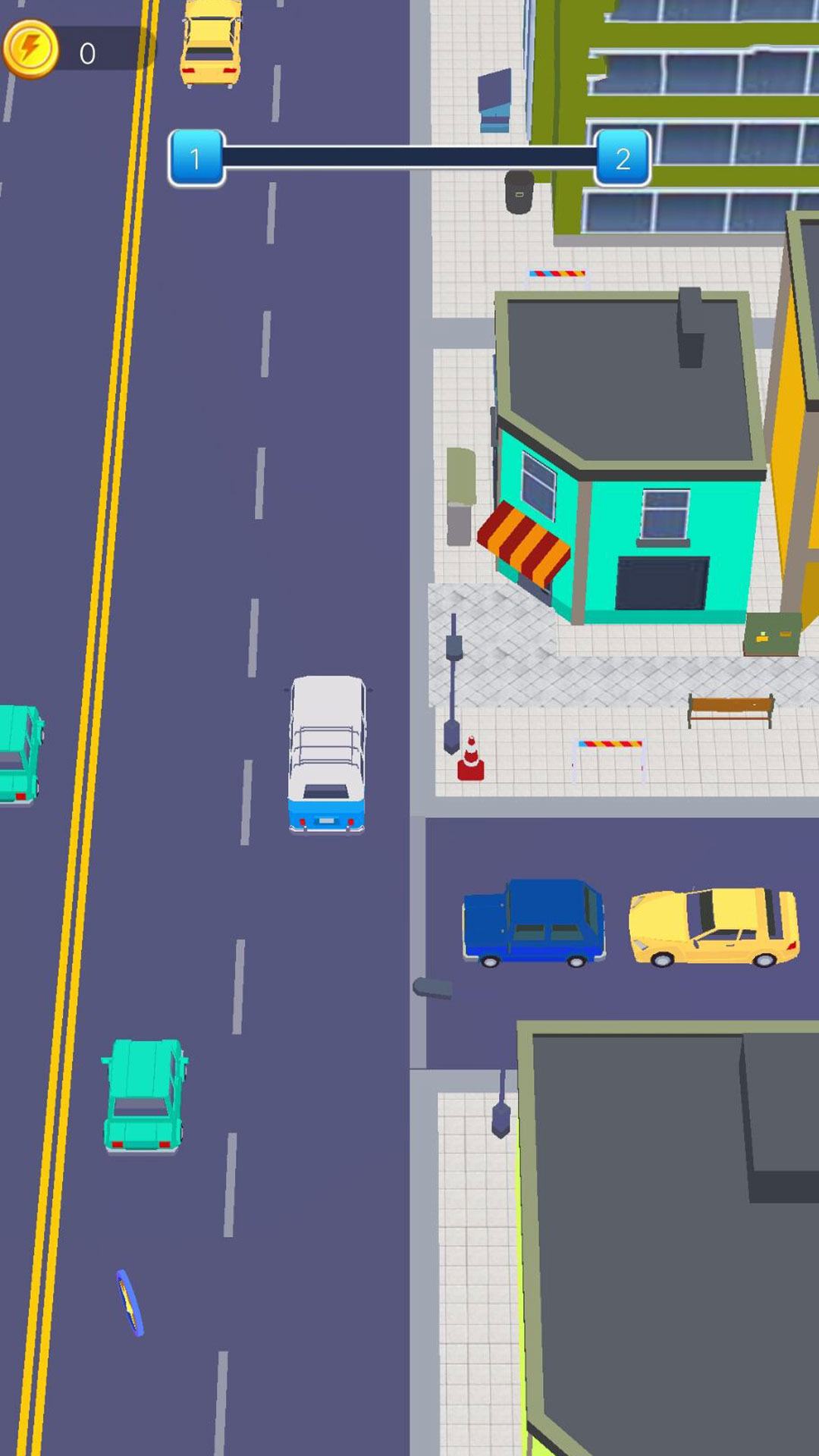 跑酷车神卡通竞速