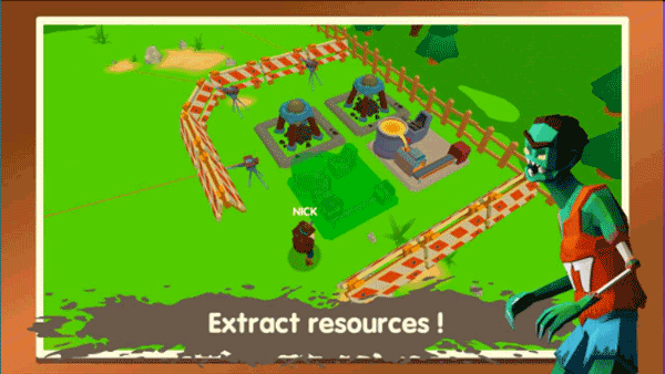 两个家伙与僵尸