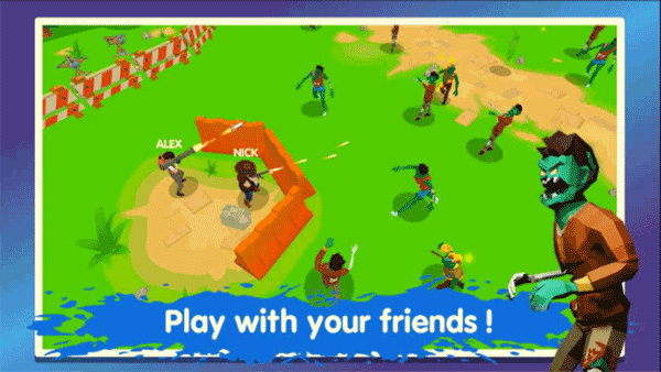 两个家伙与僵尸