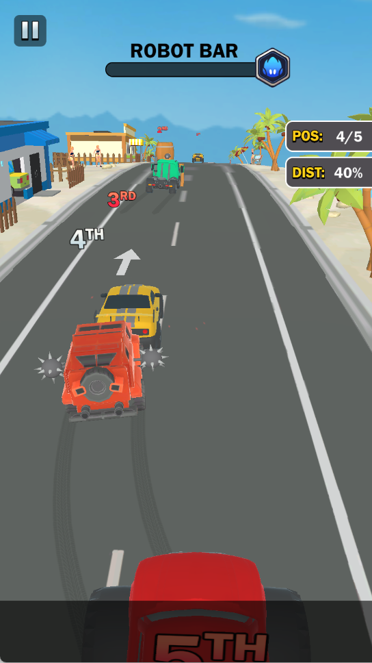 机器人赛车(Crash Robot Racing Car)