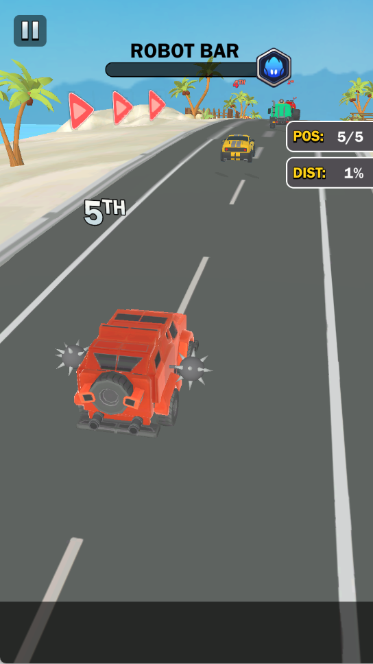 机器人赛车(Crash Robot Racing Car)