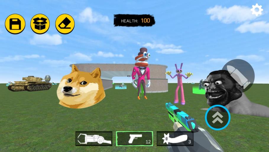 射击生存沙盒模组