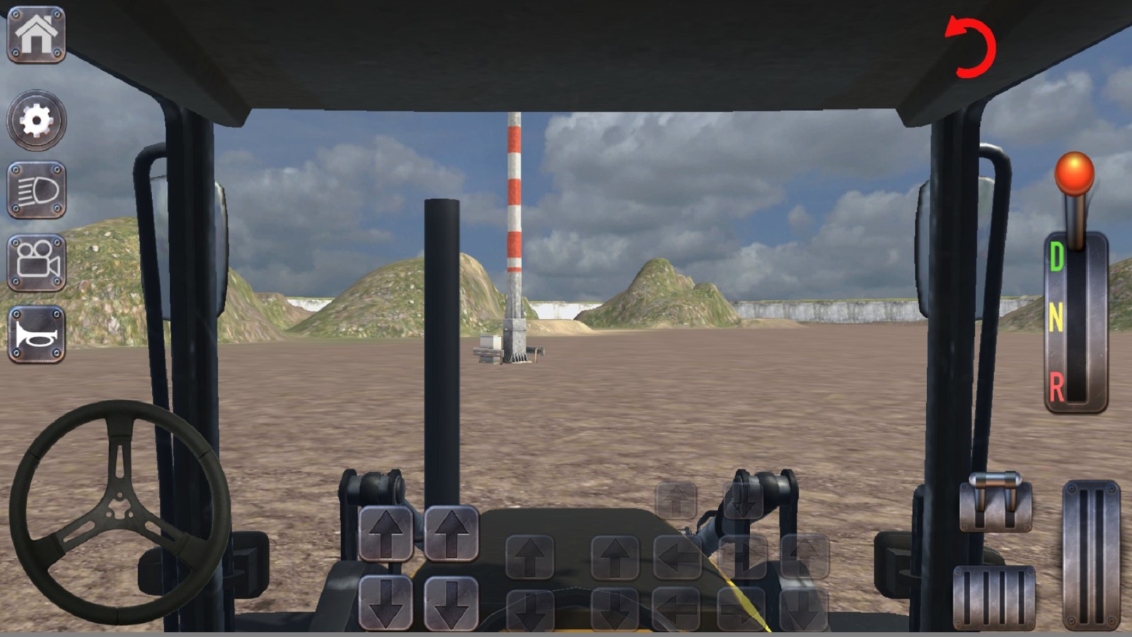 重型挖掘机驾驶模拟器